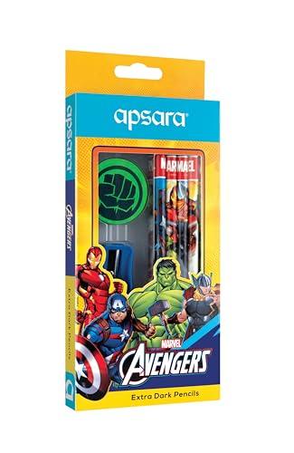 Apsara Avengers Extra Dark Writing Pencils for Kids