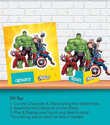 Apsara Avengers Extra Dark Writing Pencils for Kids