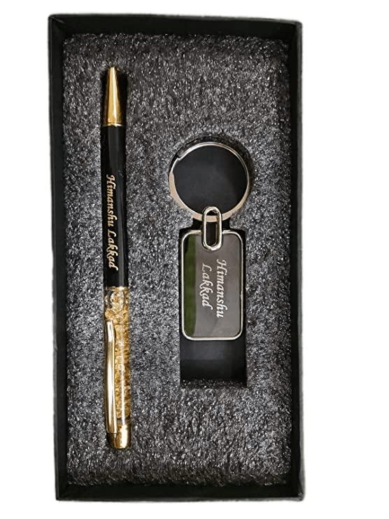 Tempt Personalized Pen & Keychain with Name Engraved