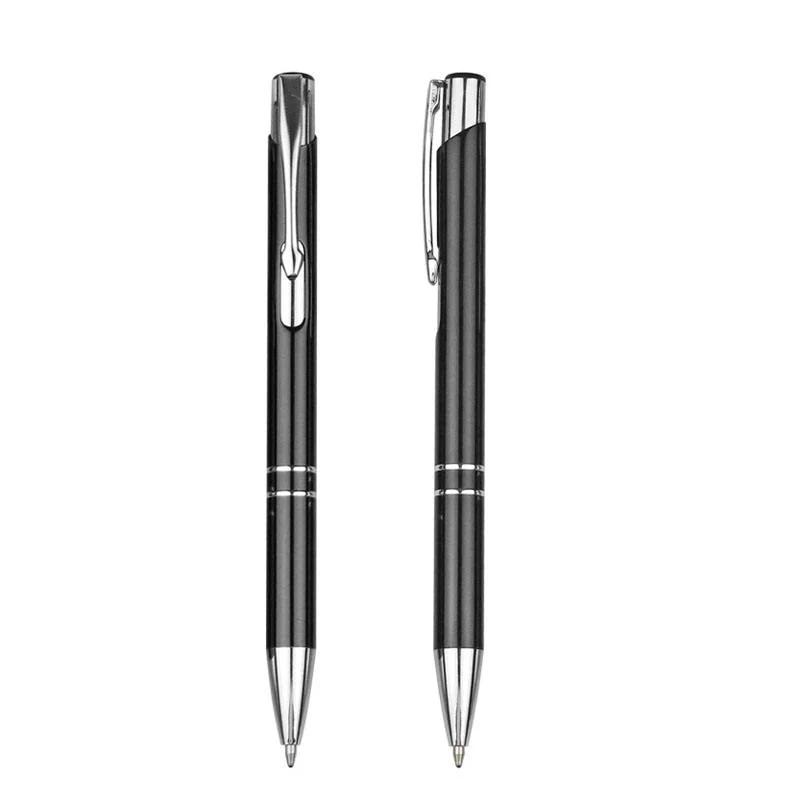 Personalized Metal Pen – Custom Name & Logo Printing (Set of 5 Pens)