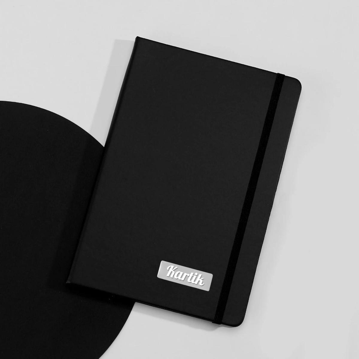 Personalized A5 Notebook - Black (Set of 5 Books), photo 3 of 9