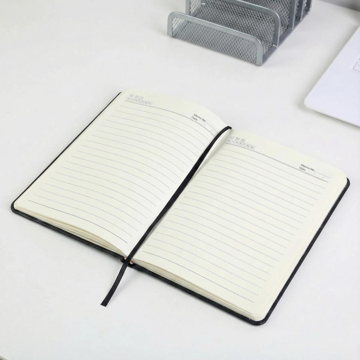 Personalized A5 Notebook - Black (Set of 5 Books), photo 6 of 9