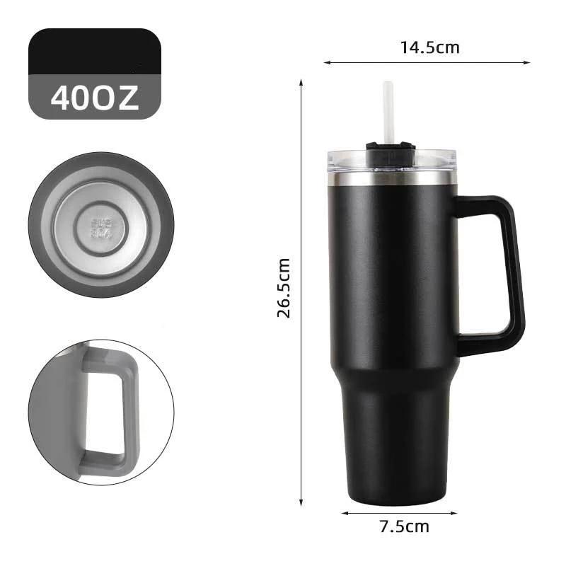 Personalized Large Capacity Stainless Steel Tumbler 1200ml