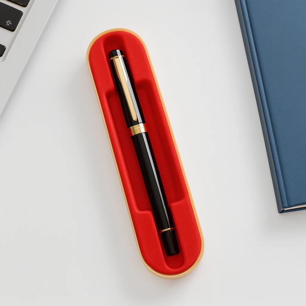 Black Series Luxury Pen | Personalised Engraved Metal Pen for Gifting (Set of 5 Pens)