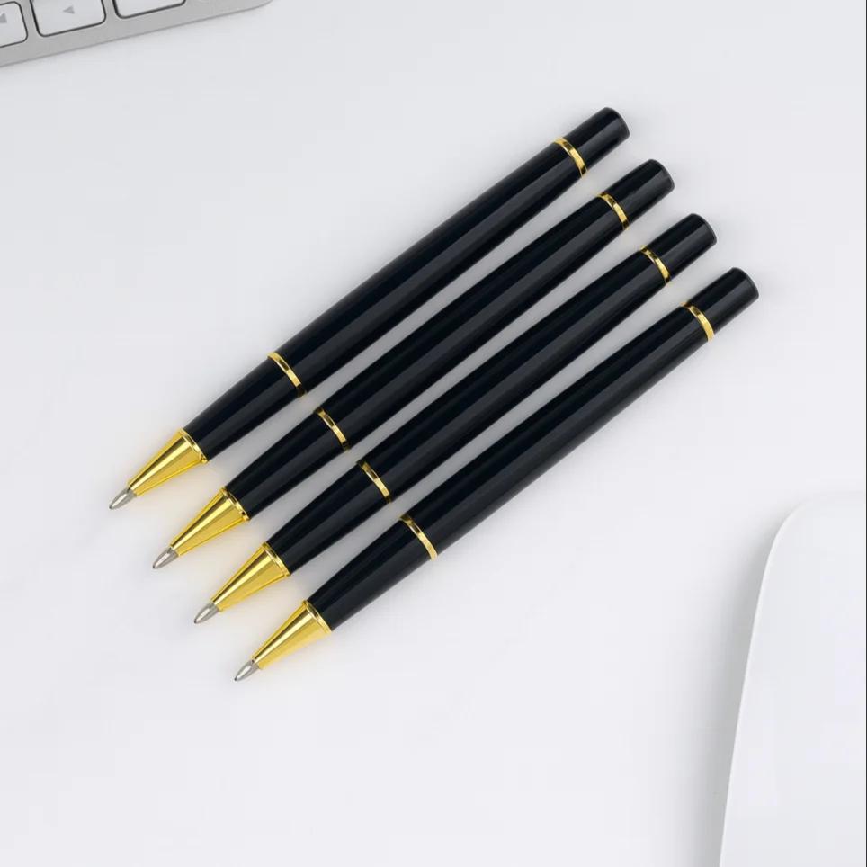 Black Series Luxury Pen | Personalised Engraved Metal Pen for Gifting (Set of 5 Pens)