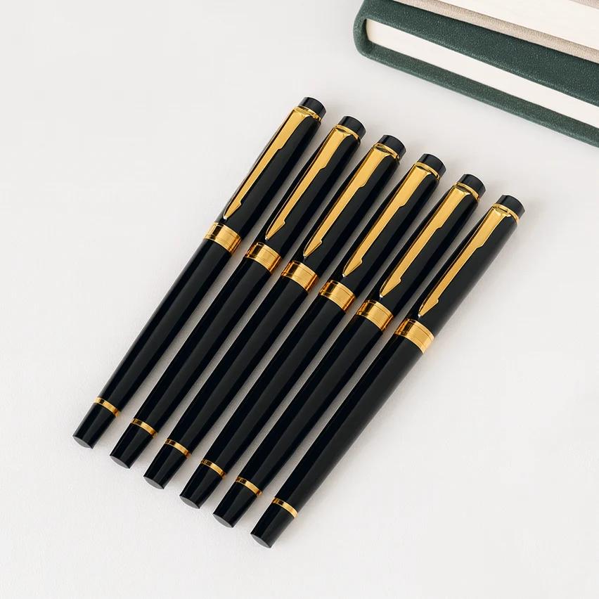 Black Series Luxury Pen | Personalised Engraved Metal Pen for Gifting (Set of 5 Pens)