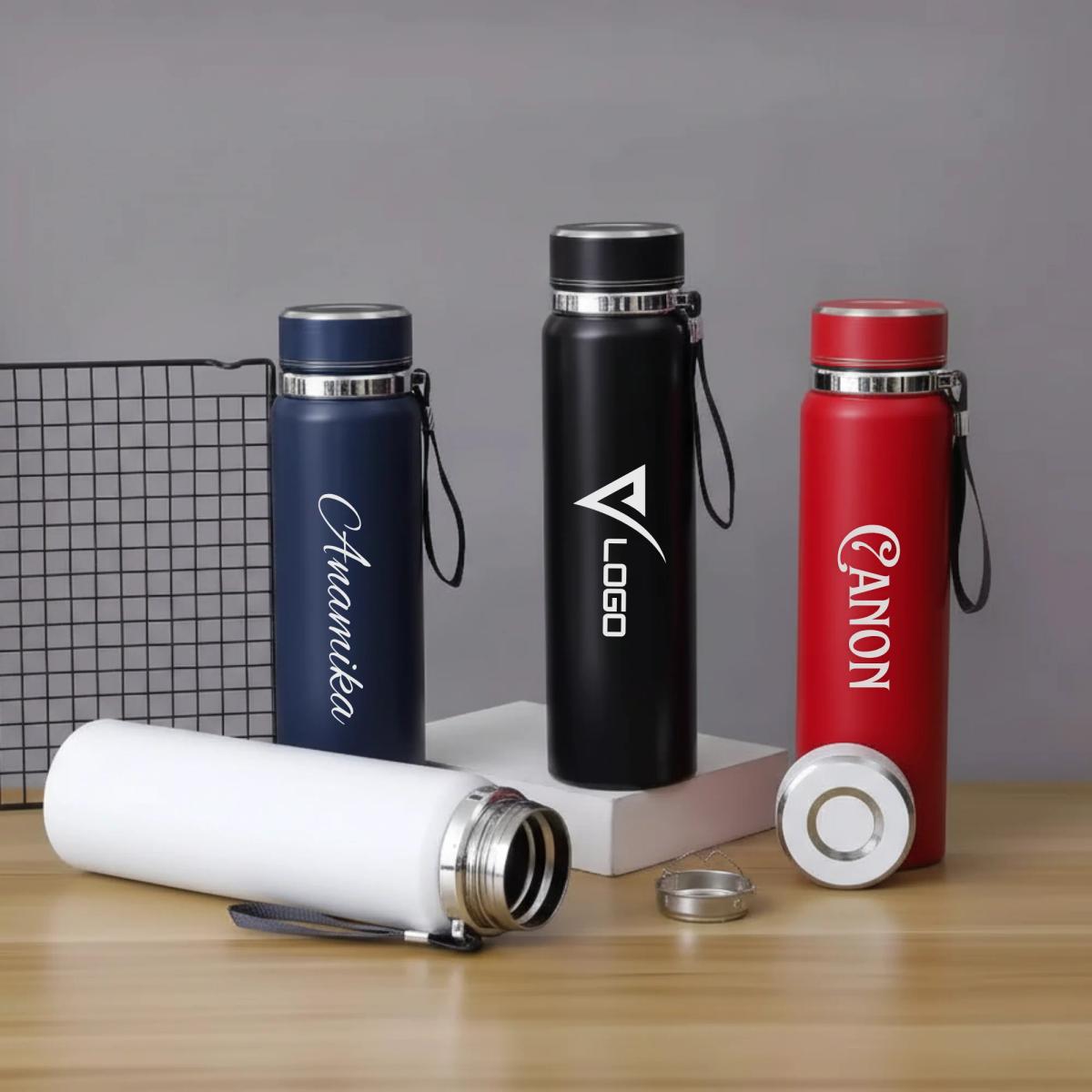 Double Layer Vacuum Bottle 1000ml – Hot & Cold Drinks