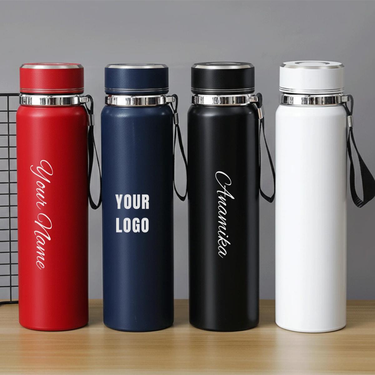 Double Layer Vacuum Bottle 1000ml – Hot & Cold Drinks
