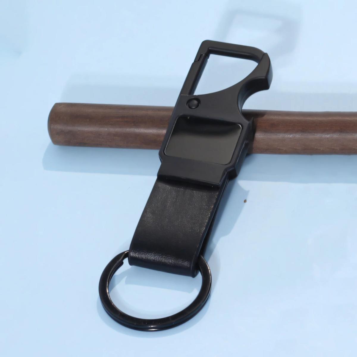 Customised Metal Matte Black Keychain For Corporate & Return Gift (set of 5)