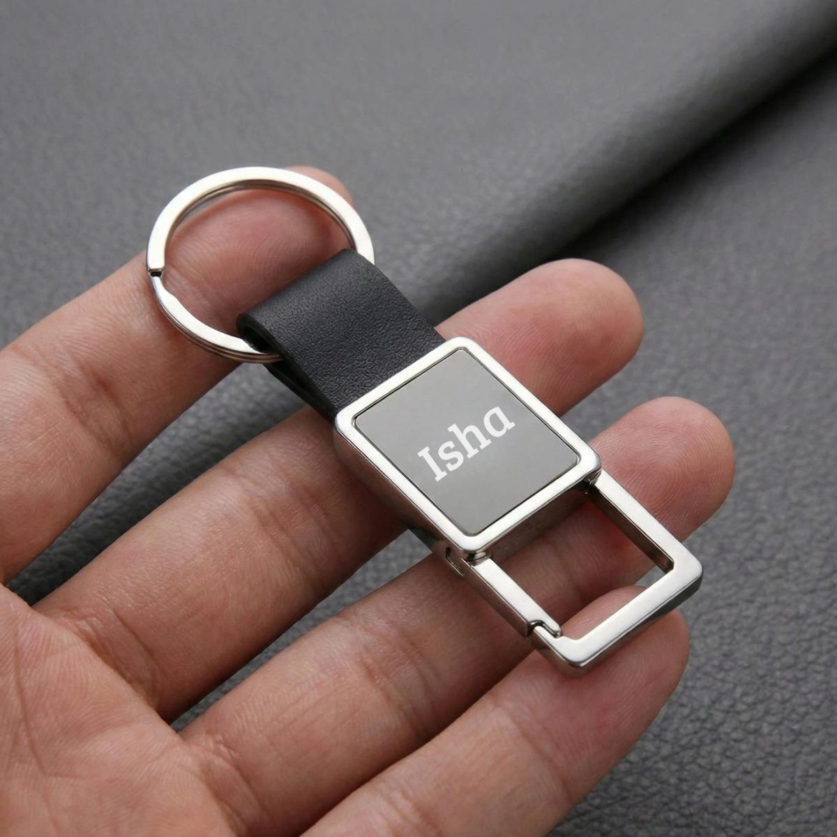 Premium Personalized Metal Keychain (Set of 5) 