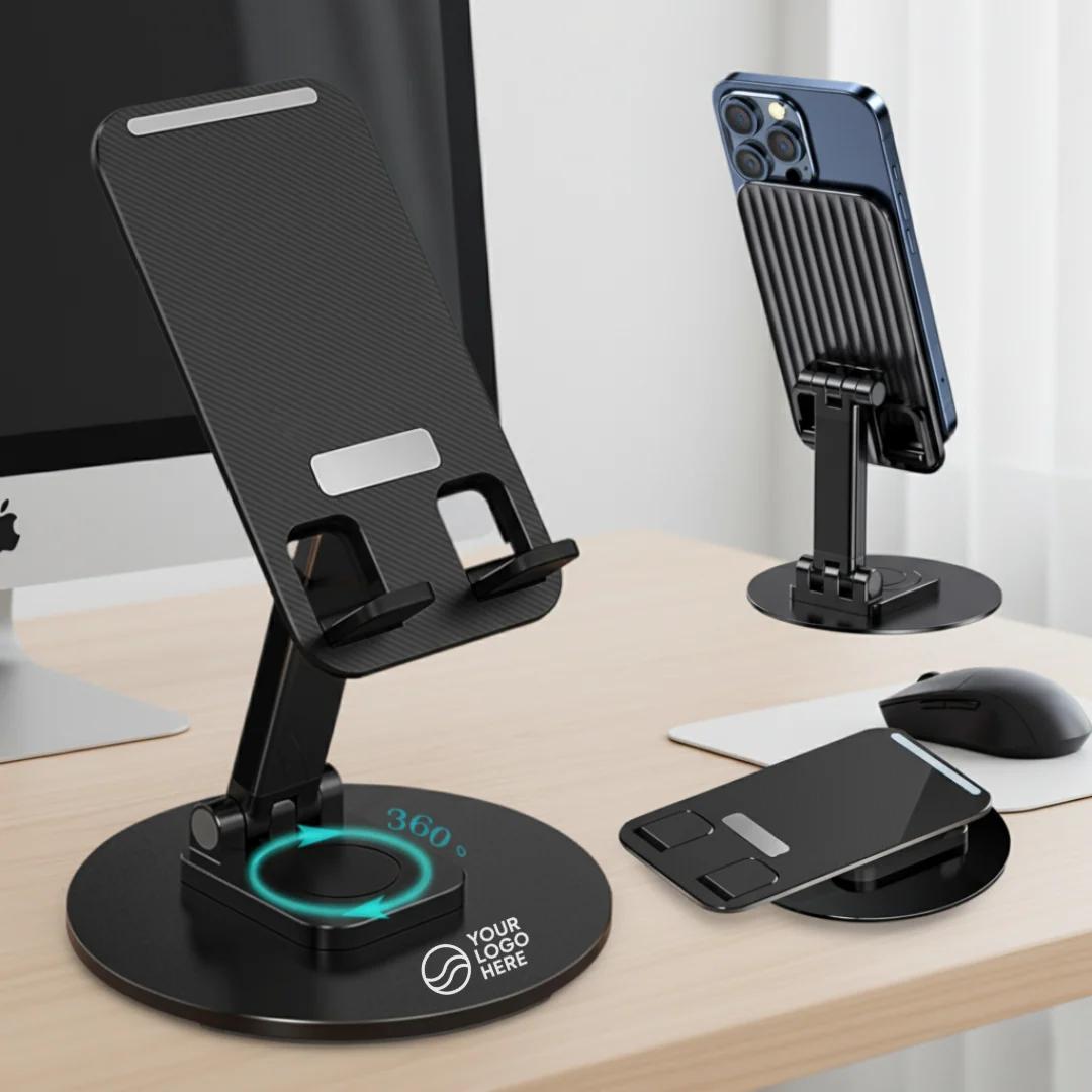 360° Rotatable Foldable Mobile Stand Perfect for Corporate Gift