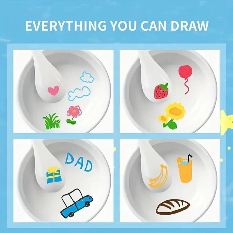 Magic Floating Ink Pen Set of 8 Color - Draw, Dip & Float