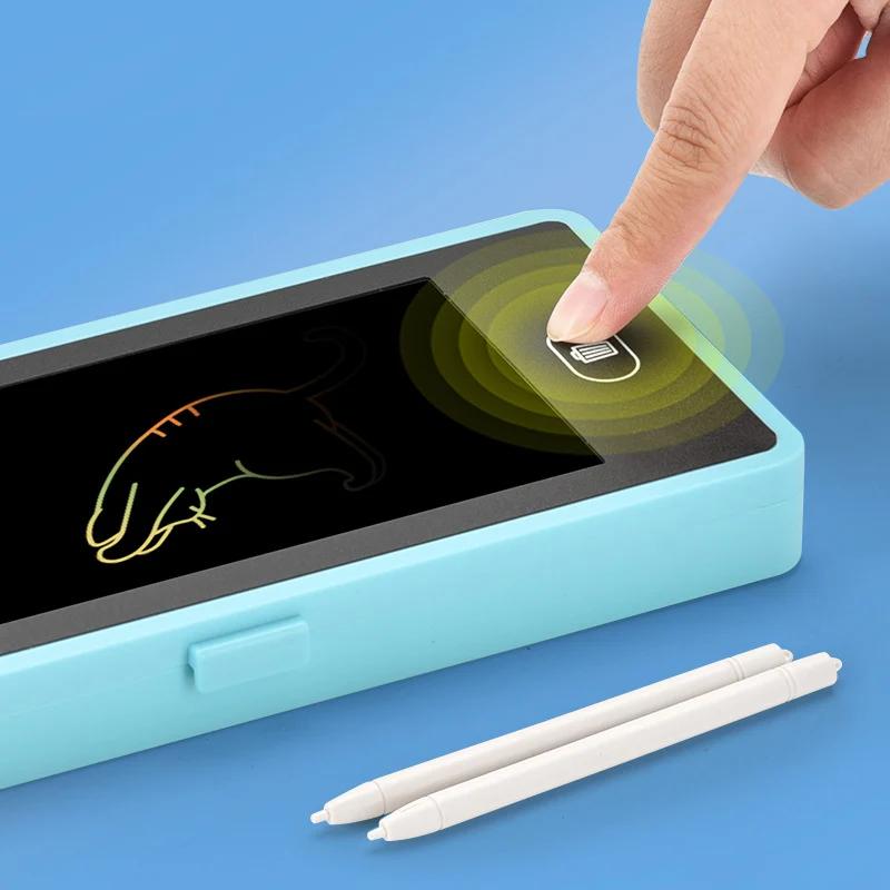 2 in 1 LCD Drawing Tablet Pencil/Compass Box - Draw Anywhere, Anytime