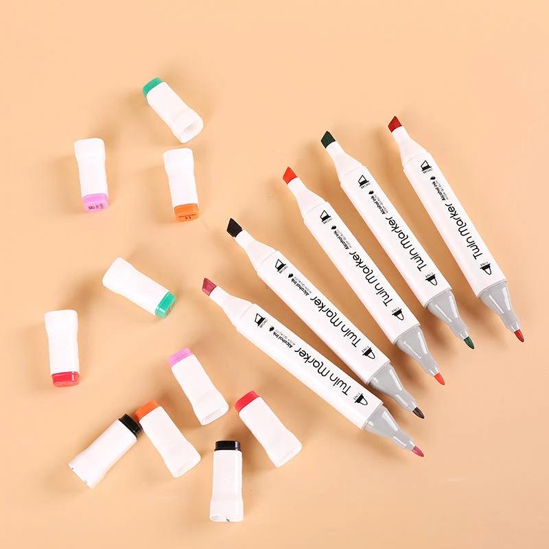 Double-Headed Marker Set of 12-Color