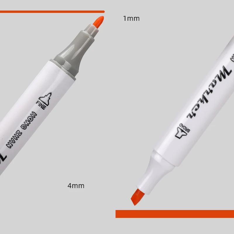Double-Headed Marker Set of 12-Color