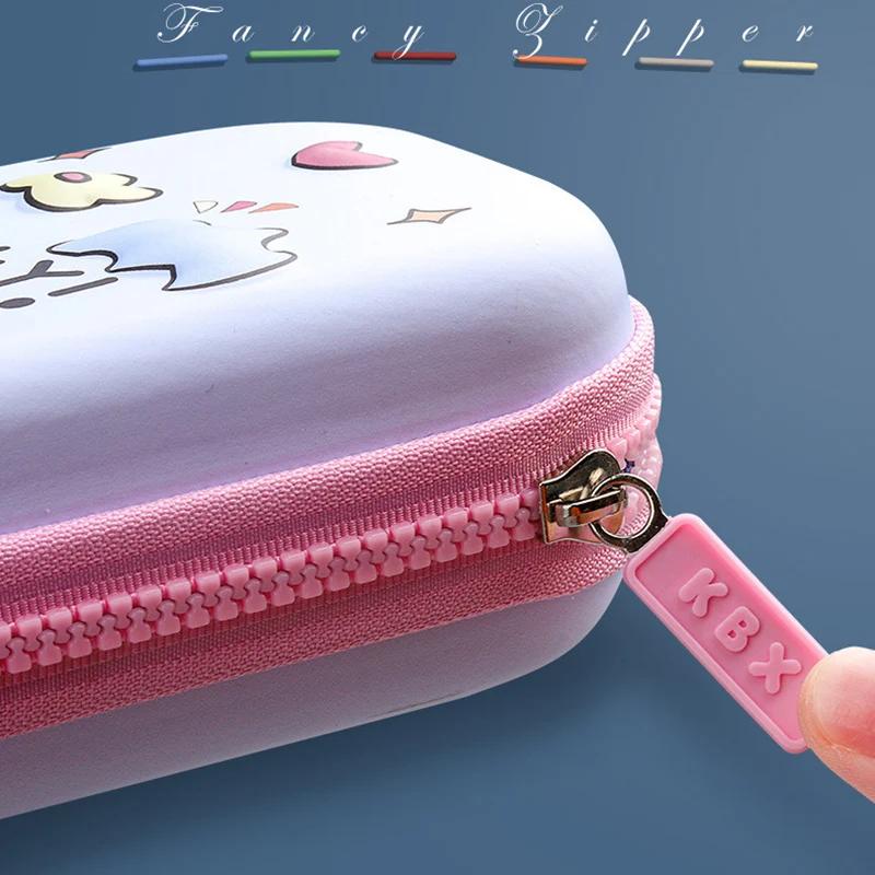 Stylish 3D EVA Unicorn Case – Perfect for School Supplies