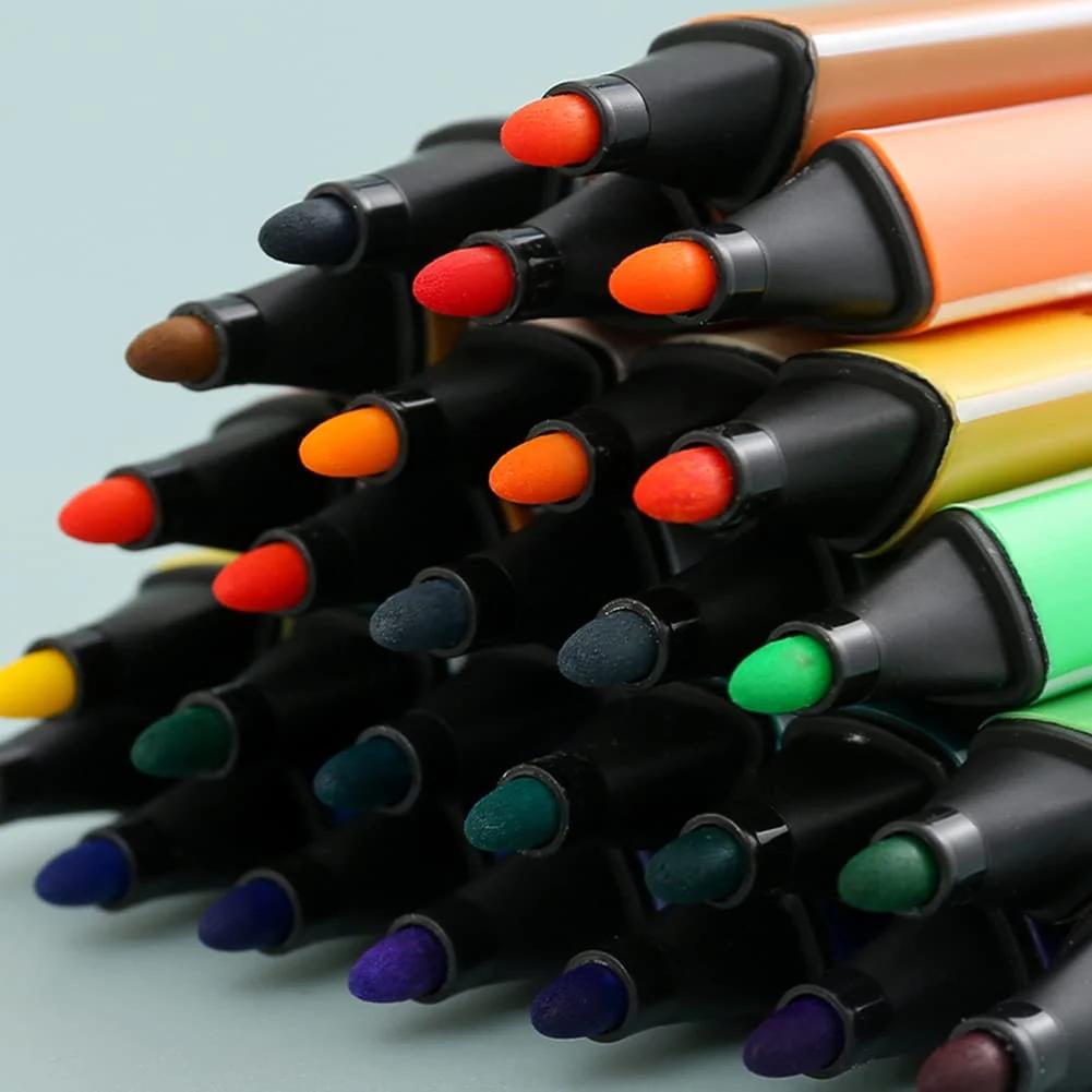Mess-Free Art Fun 48-Color Washable Watercolor Pen Set