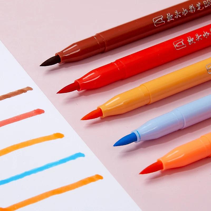 Watercolor Marker | Brush Tip | 24 Colors