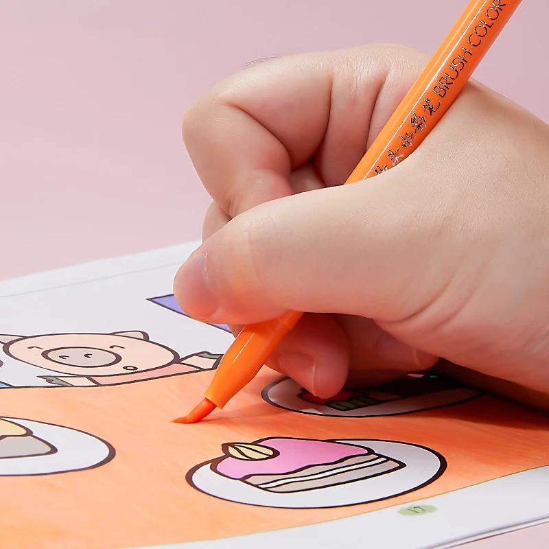 Watercolor Marker | Brush Tip | 24 Colors
