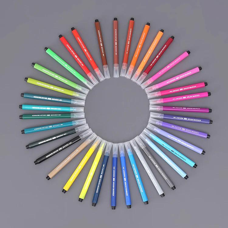 Watercolor Marker | Brush Tip | 48 Colors