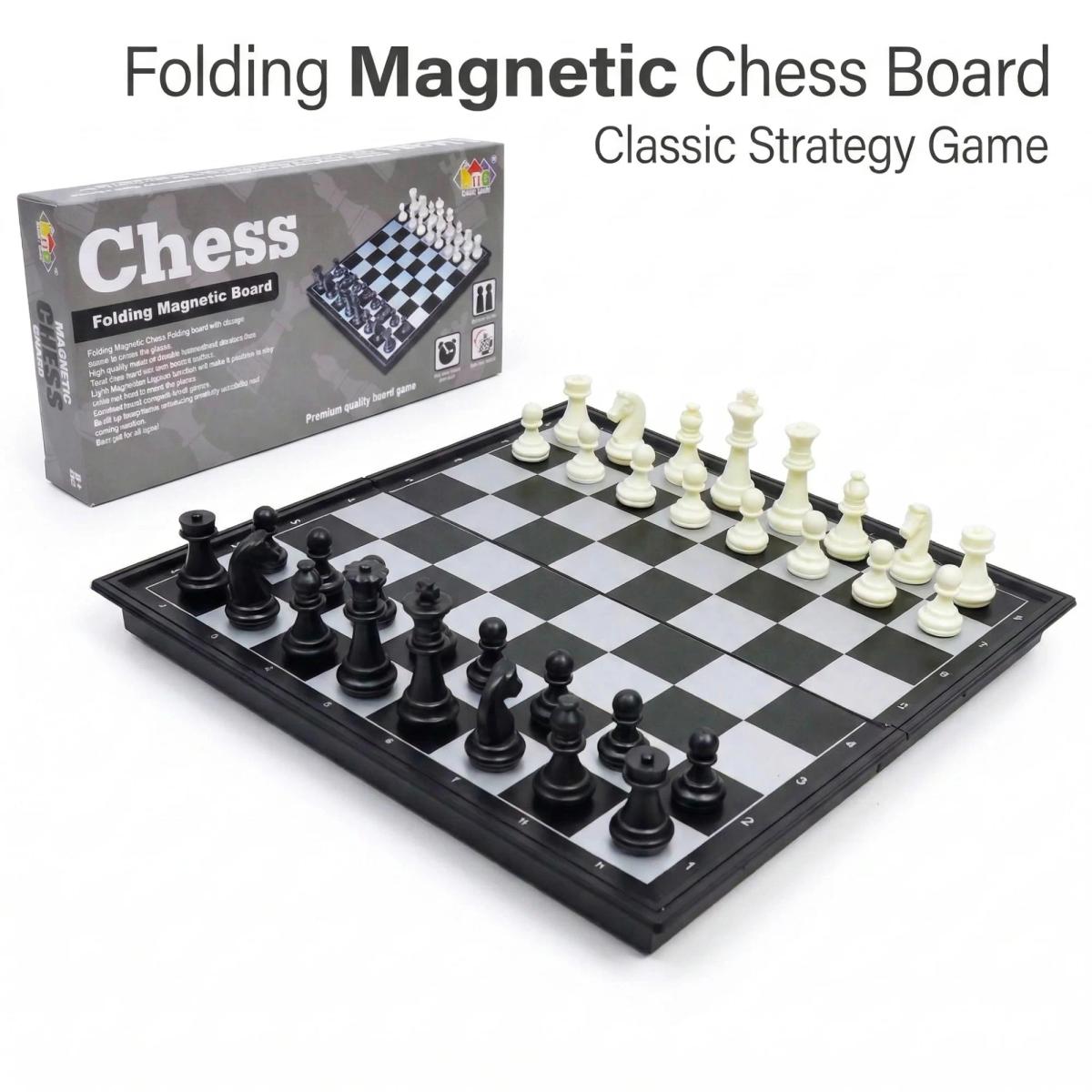 Classic Folding Magnetic Chess Set