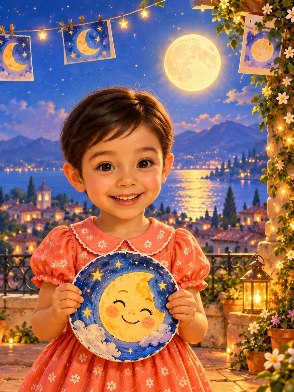 Personalised Moral Stories Book for Girls – Small Steps, Big Wonders | 16 Short Stories with Child's Name & Photo | Premium Hardcover Gift