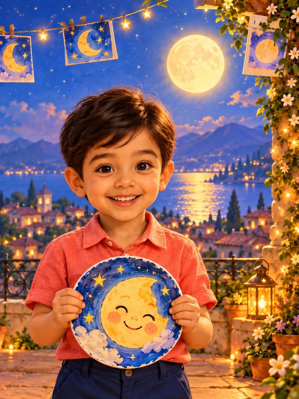 Personalised Moral Stories Book for Boys – Small Steps, Big Wonders | 16 Short Stories with Child's Name & Photo | Premium Hardcover Gift