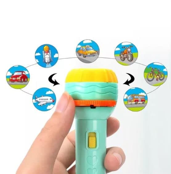Graphene Kids Slide Projector Torch – Interchangeable Slides & Safe Night Flashlight for Children personalized storybook cover thumbnail