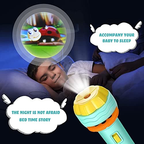 Graphene Kids Slide Projector Torch – Interchangeable Slides & Safe Night Flashlight for Children personalized storybook cover thumbnail
