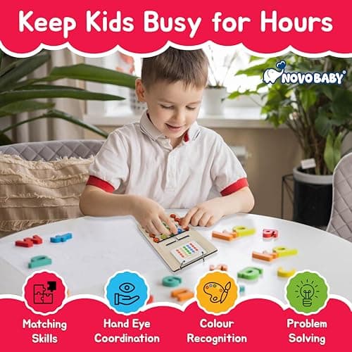 Kiddo Store Kids Montessori Slide Puzzle – Color & Pattern Learning Toy for Kids 3-8 personalized storybook cover thumbnail