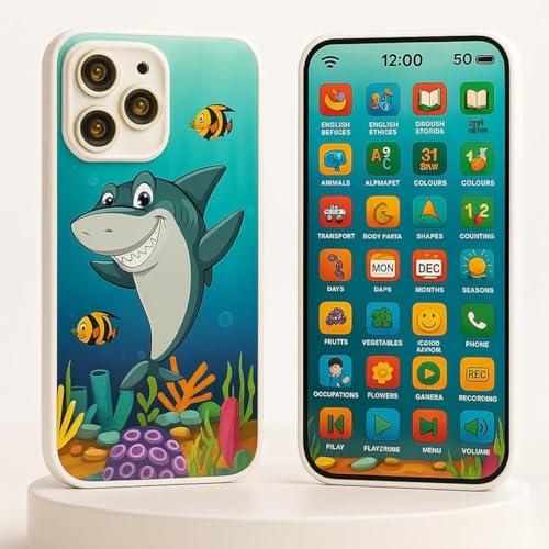 Educational Phone Toy for Kids – Rechargeable 24 Modes Talking Smart Phone