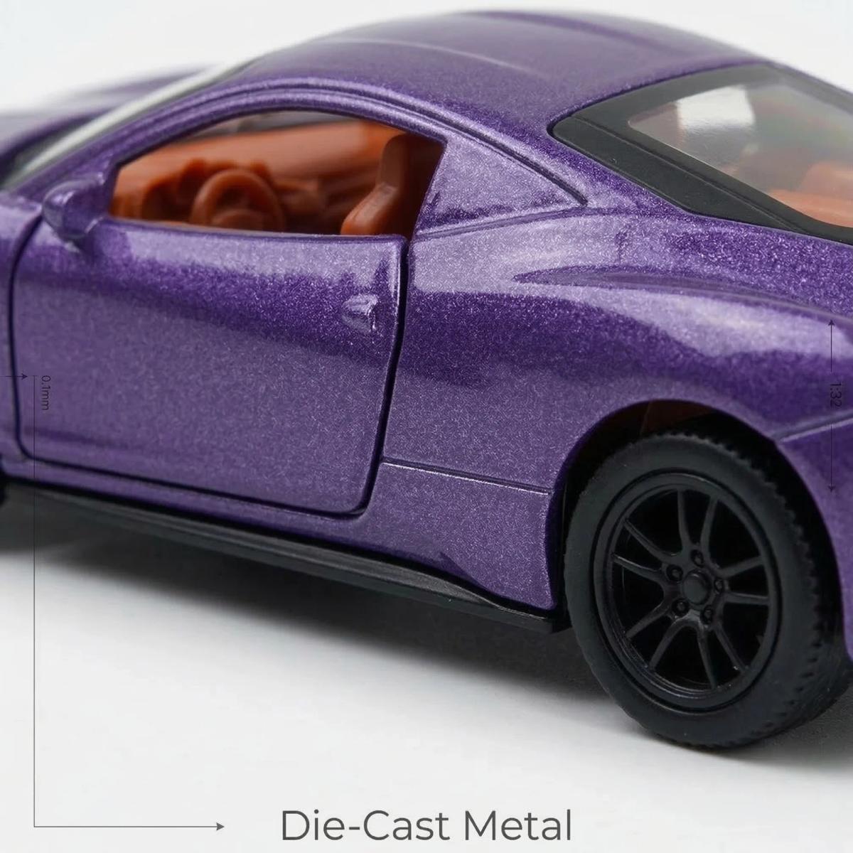 Alloy Die-Cast Metal Racing Cars