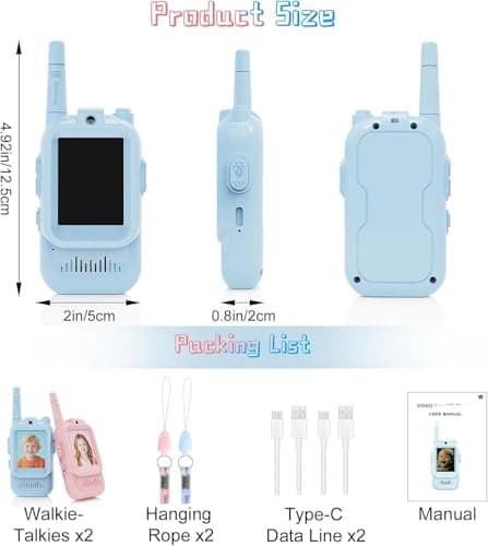 Kids Video Talking Toy Phone Set | Pretend Play Mobile Phone with Screen & Voice Play | Electronic Role Play Toy for Boys & Girls 3–12 Years personalized storybook cover thumbnail