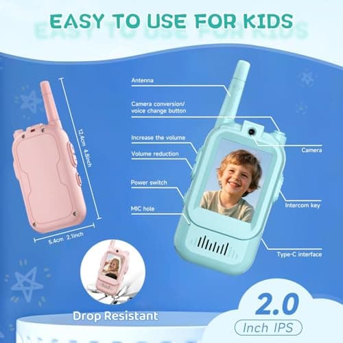 Kids Video Talking Toy Phone Set | Pretend Play Mobile Phone with Screen & Voice Play | Electronic Role Play Toy for Boys & Girls 3–12 Years personalized storybook cover thumbnail