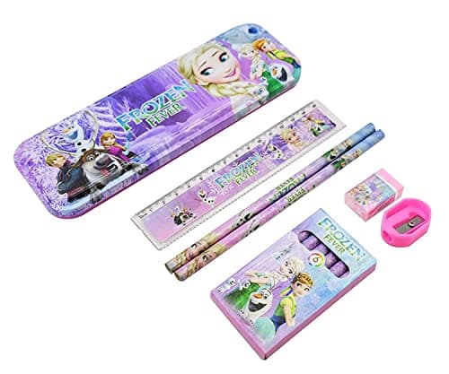 KIddo Store Stationary Kit Set for School Kids - Pencil Pen Book Eraser Sharpener - Stationary Kit Set for Girls/Boys Birthday Gift - Multicolor personalized storybook cover thumbnail