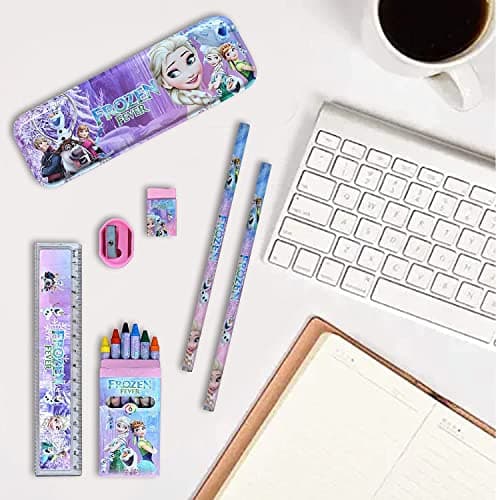KIddo Store Stationary Kit Set for School Kids - Pencil Pen Book Eraser Sharpener - Stationary Kit Set for Girls/Boys Birthday Gift - Multicolor personalized storybook cover thumbnail