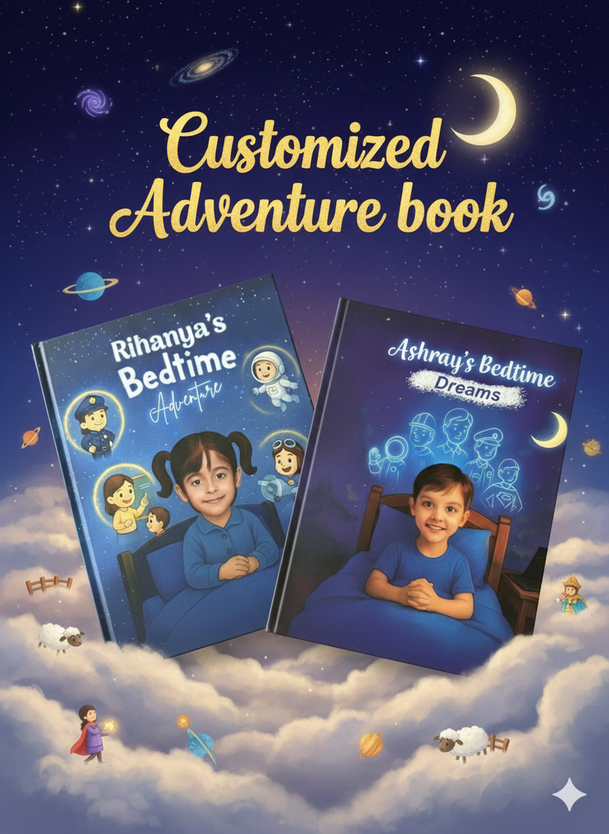 Personalised Bedtime Dreams for Boy / Girl – personalised book for kids